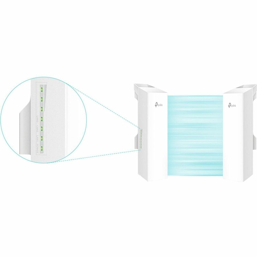 TP-Link EAP215-Bridge KIT Single Band Wi-Fi 7 IEEE 802.11 a/b/g/n/ac/ax/be 867 Mbit/s Wireless Bridge - Indoor/Outdoor — EAP215-BridgeKIT