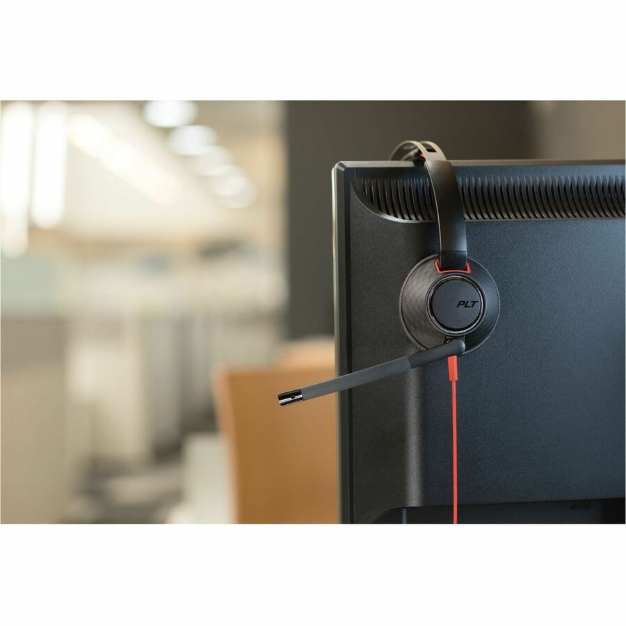 Poly Blackwire 5210 Headset +Inline Cable +USB-C/A Adapter TAA — 8M3W7AA#ABA