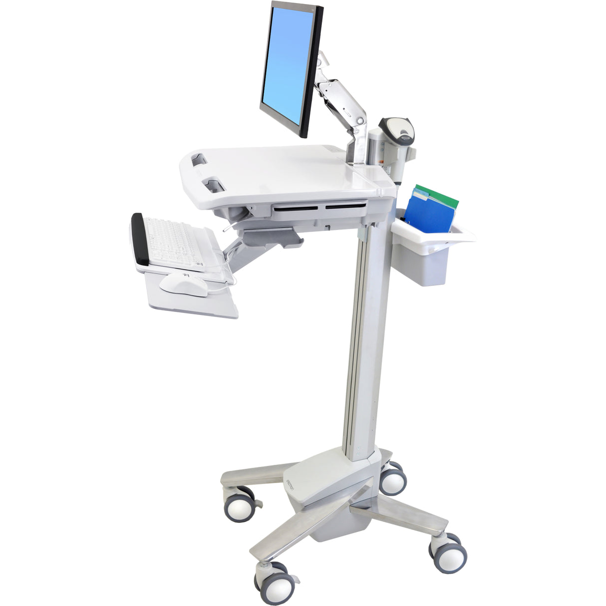 Ergotron StyleView EMR Cart with LCD Arm — SV41-6200-0