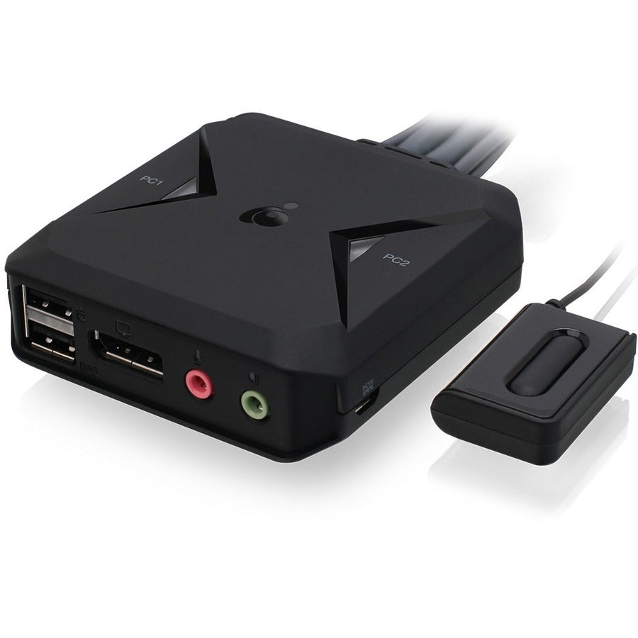 IOGEAR 2-Port USB DisplayPort Cable KVM Switch — GCS52DP