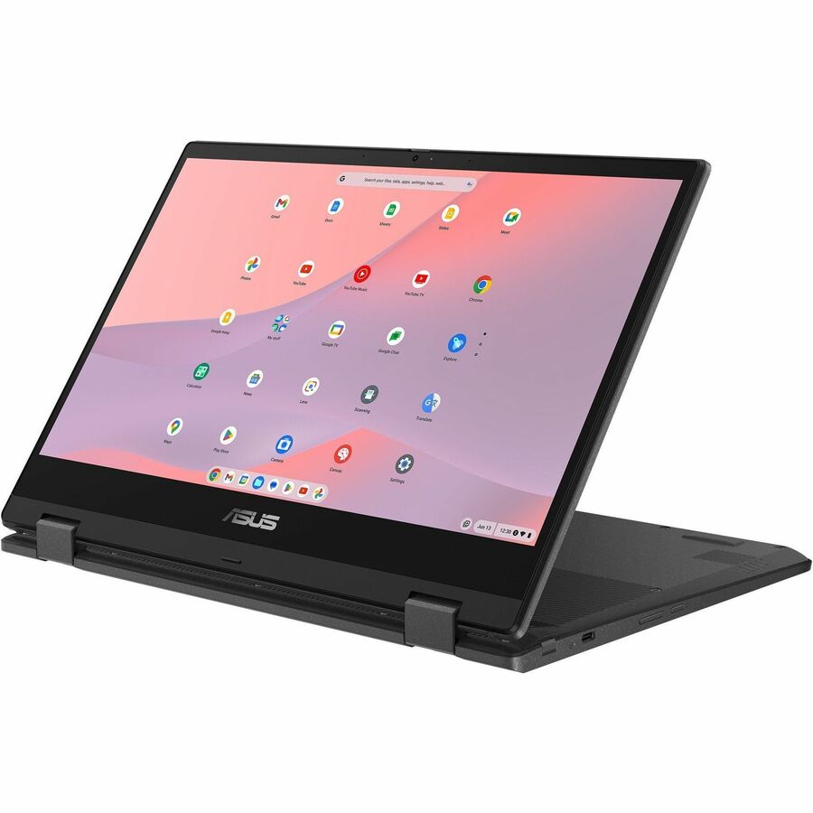 Asus Chromebook CM14 CM1402F CM1402FM2A-DS84FT-S 14" Touchscreen Convertible 2 in 1 Chromebook - Full HD - Octa-core (ARM Cortex A76 + Cortex A55) - 8 GB - 64 GB Flash Memory - Gravity Gray — CM1402FM2A-DS84FT-S