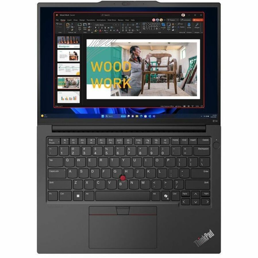 Lenovo ThinkPad E14 Gen 6 21M3000PUS 14" Notebook - WUXGA - AMD Ryzen 7 7735U - 16 GB - 512 GB SSD - English Keyboard - Black — 21M3000PUS