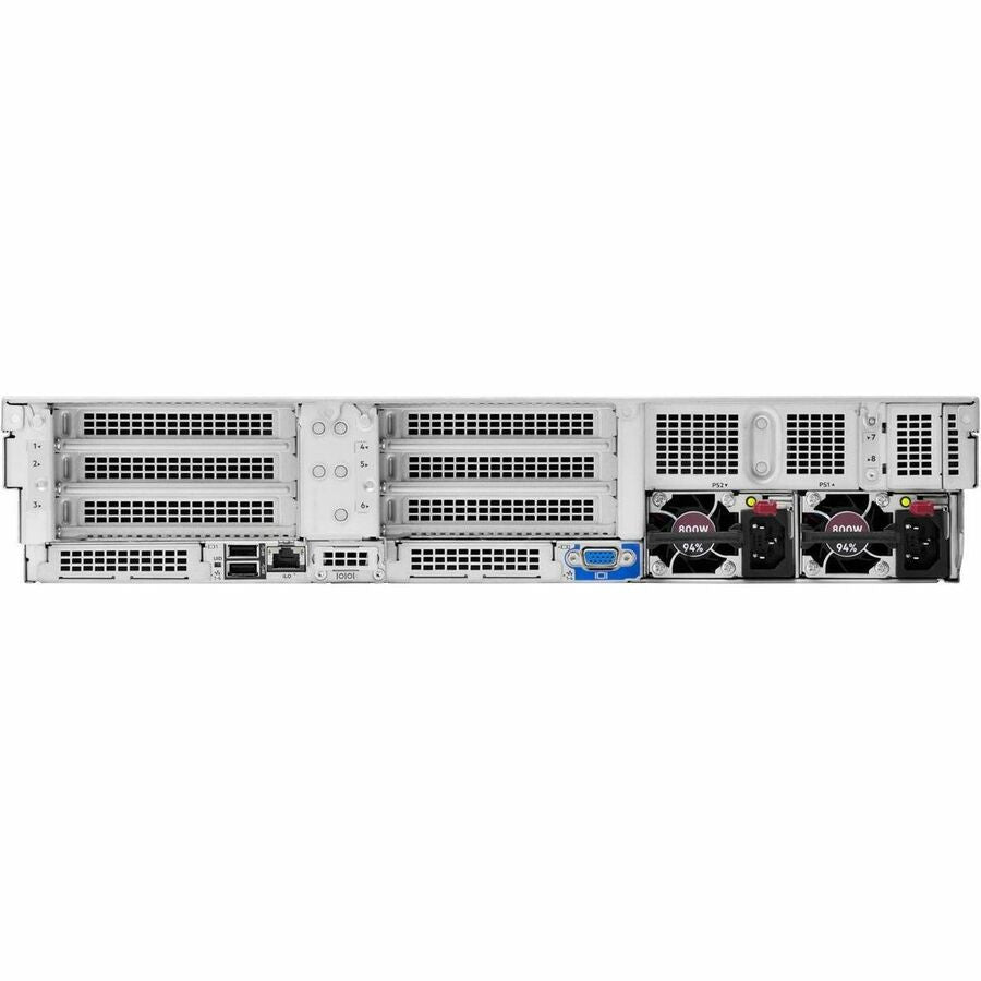HPE SMART CHOICE ProLiant DL380 G11 2U Rack Server - 1 x Intel Xeon Silver 4510 2.4 GHz - 64 GB RAM - 16 TB HDD - (2 x 8TB) HDD Configuration - Serial ATA/600, 12Gb/s SAS Controller — P72981-005