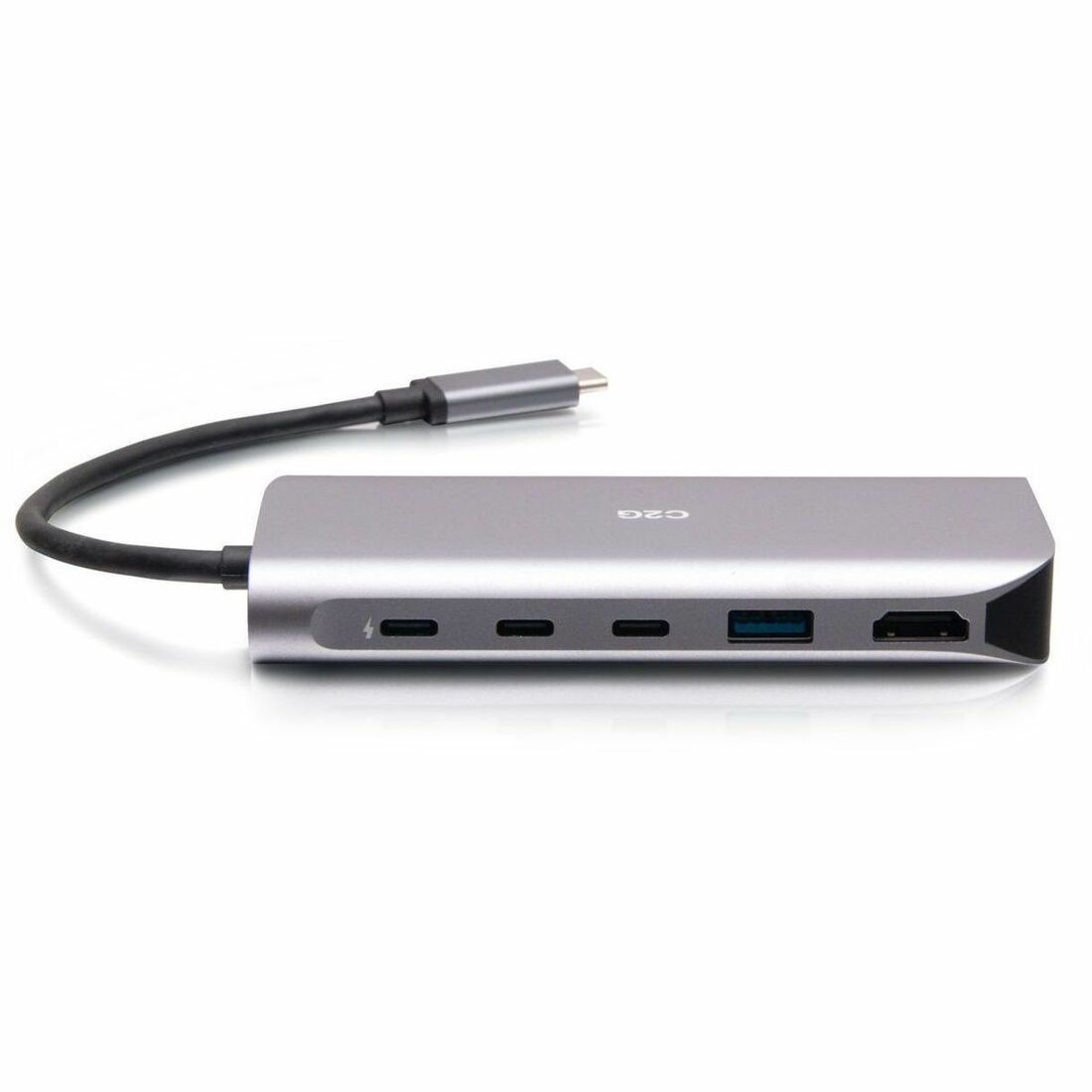 C2G USB-C® 4.0 6-in-1 Mini Docking Station with HDMI®, USB-A, Ethernet, and USB-C® 85W- 8K 60HZ — C2G54551