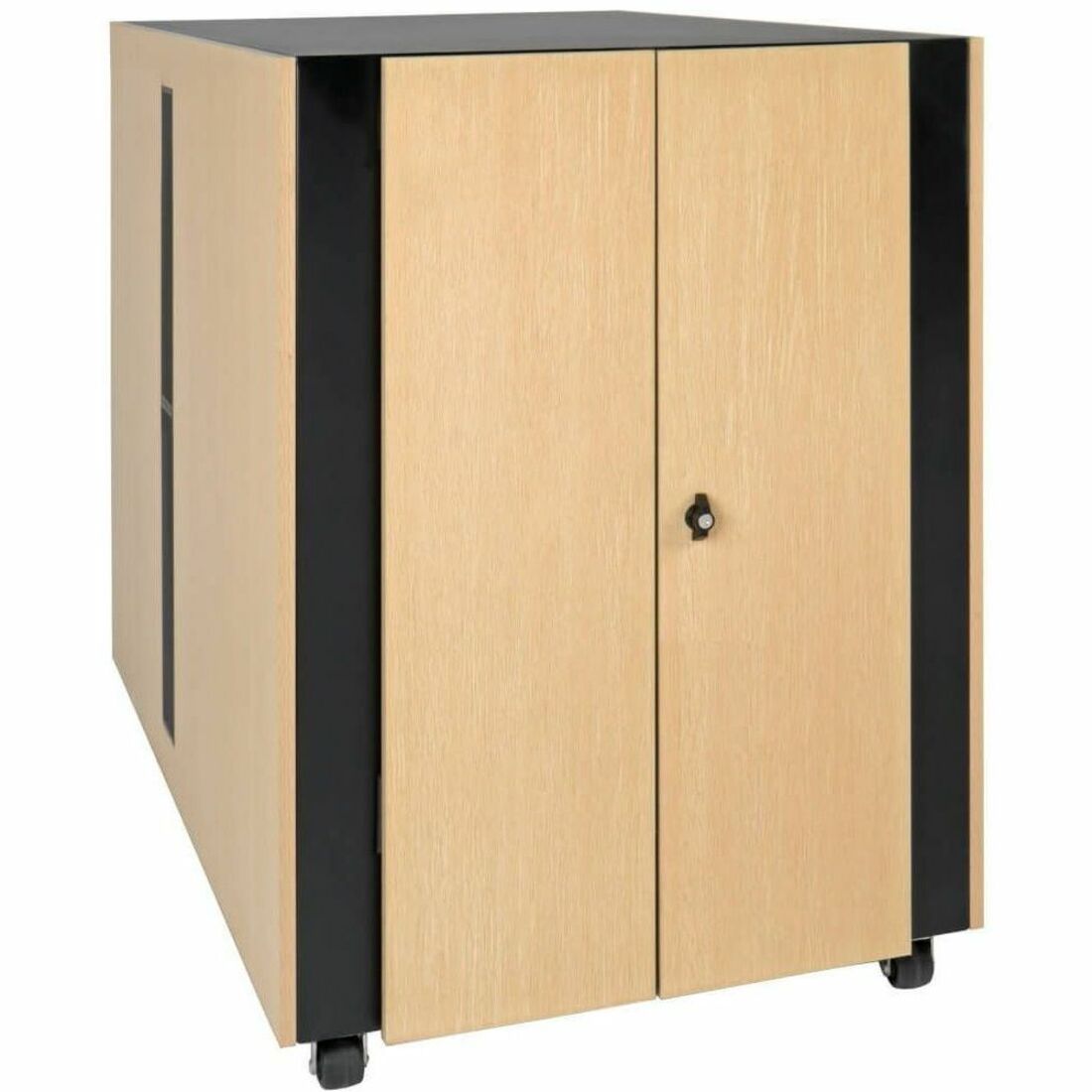Eaton Tripp Lite Series SmartRack Sound Proof Half-Height Server Rack Enclosure, 18U — SRQ18U