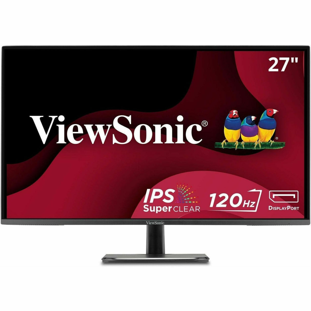 ViewSonic VA2756A-MHD 27 Inch IPS 1080p Monitor with 120Hz, Eye Care, HDMI, DisplayPort, and VGA Inputs for Home and Office — VA2756A-MHD