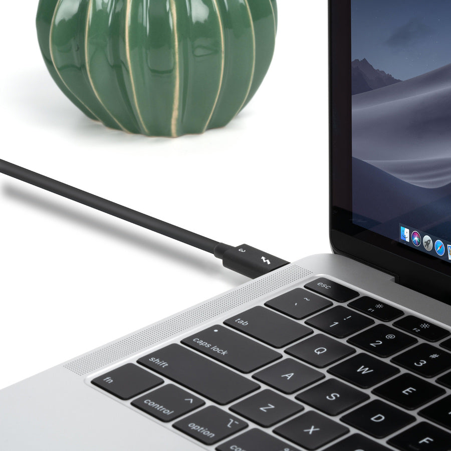 Plugable Thunderbolt 3 Cable 40Gbps Supports 100W (20V, 5A) Charging — TBT3-40G80CM