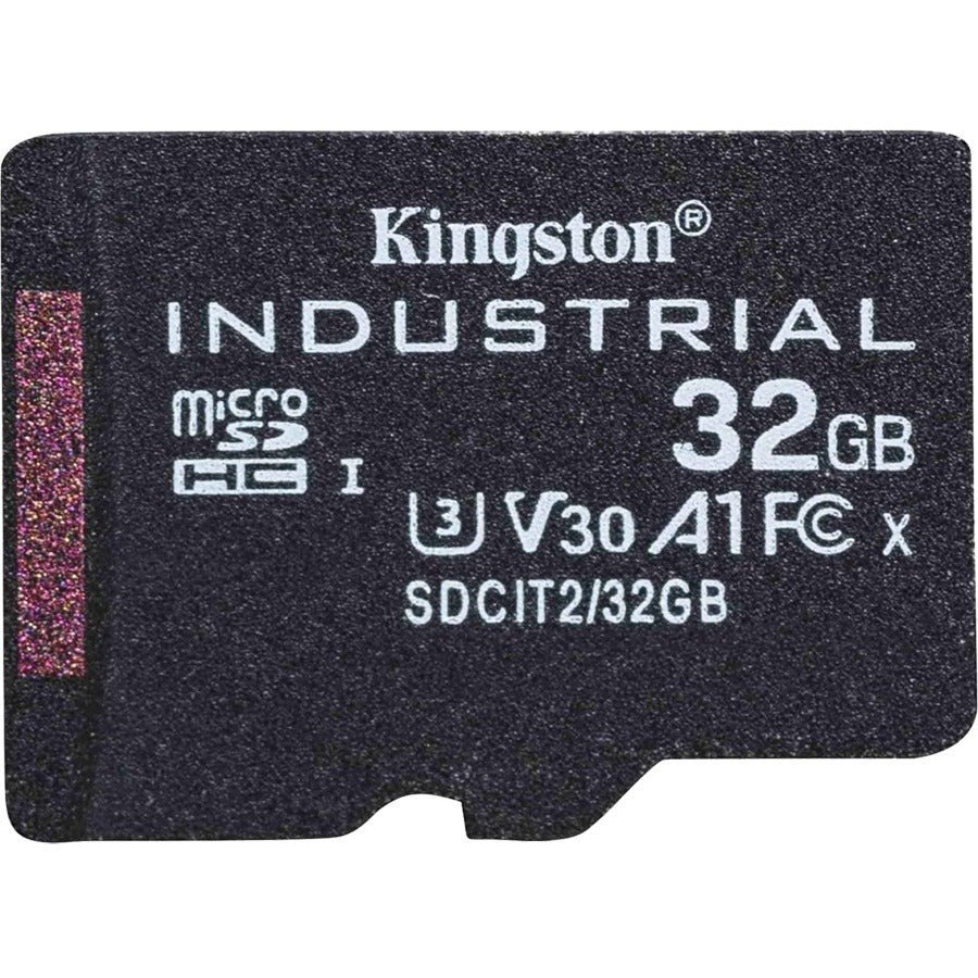 Kingston Industrial SDCIT2 32 GB Class 10/UHS-I (U3) V30 microSDHC — SDCIT2/32GBSP