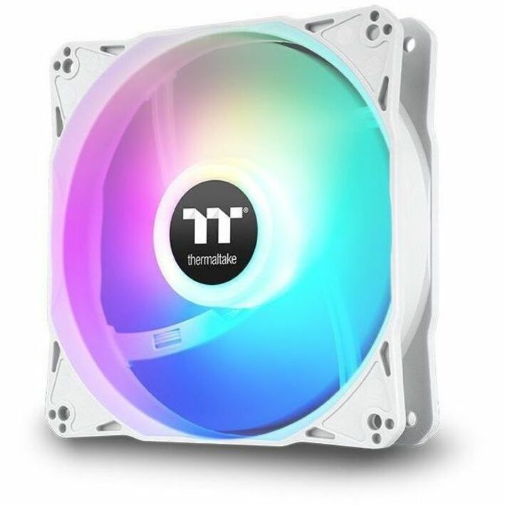 Thermaltake LE120 ARGB Sync PC Cooling Fan White (3-Fan Pack) — CL-F205-PL12SW-A