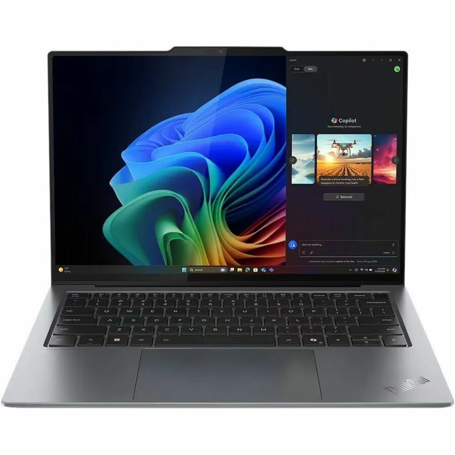 Lenovo Thinkpad X9-14 Gen 1 21QA0006US 14" Copilot+ PC Notebook - WUXGA - Intel Core Ultra 7 268V - vPro Technology - Intel Evo Platform - 32 GB - 1 TB SSD - English Keyboard - Black, Gray — 21QA0006US