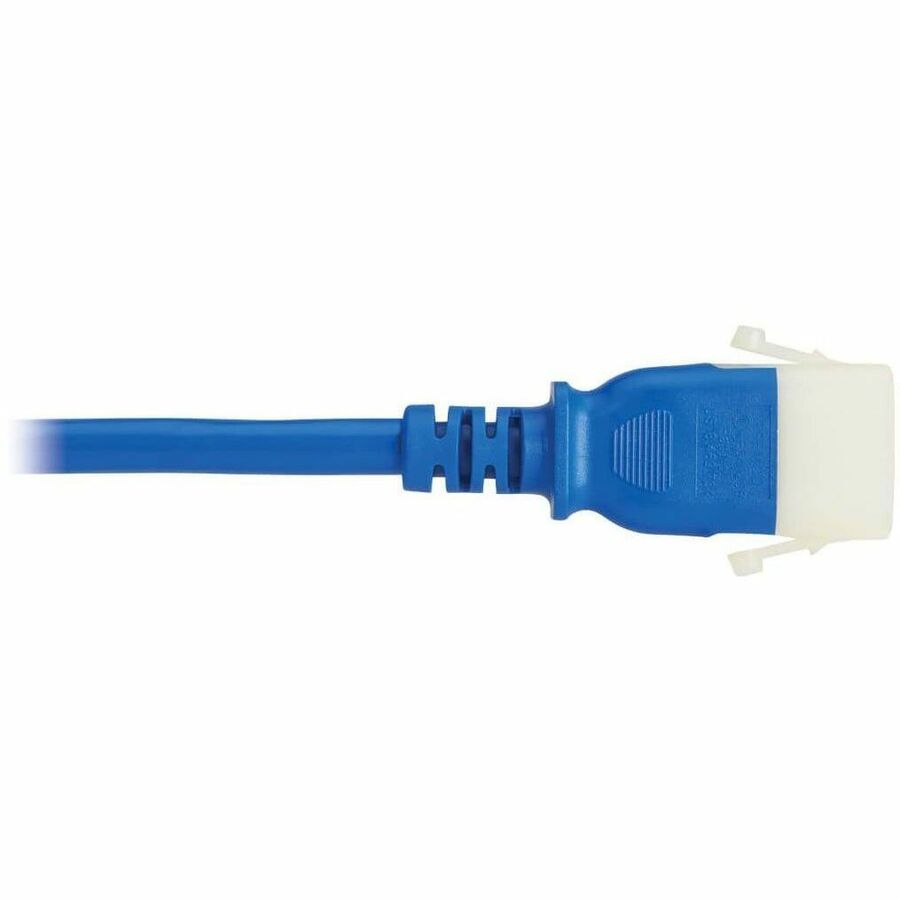 Eaton Tripp Lite Series PDU Power Cords, C13 to P-Lock C14 - Heavy-Duty, 15A, 250V, 14 AWG, 6 ft. (1.8 m), Blue, 6 Pack — P005-E06-ABL-6
