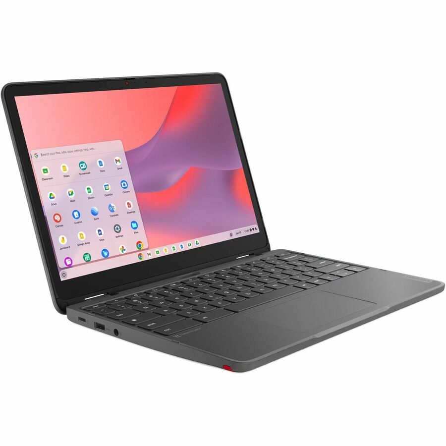 Lenovo 500e Yoga Chromebook Gen 4 82W4002RUS 12.2" Touchscreen Convertible 2 in 1 Chromebook - WUXGA - Intel N-Series N100 - 4 GB - 32 GB Flash Memory - English (US) Keyboard - Graphite Gray — 82W4002RUS