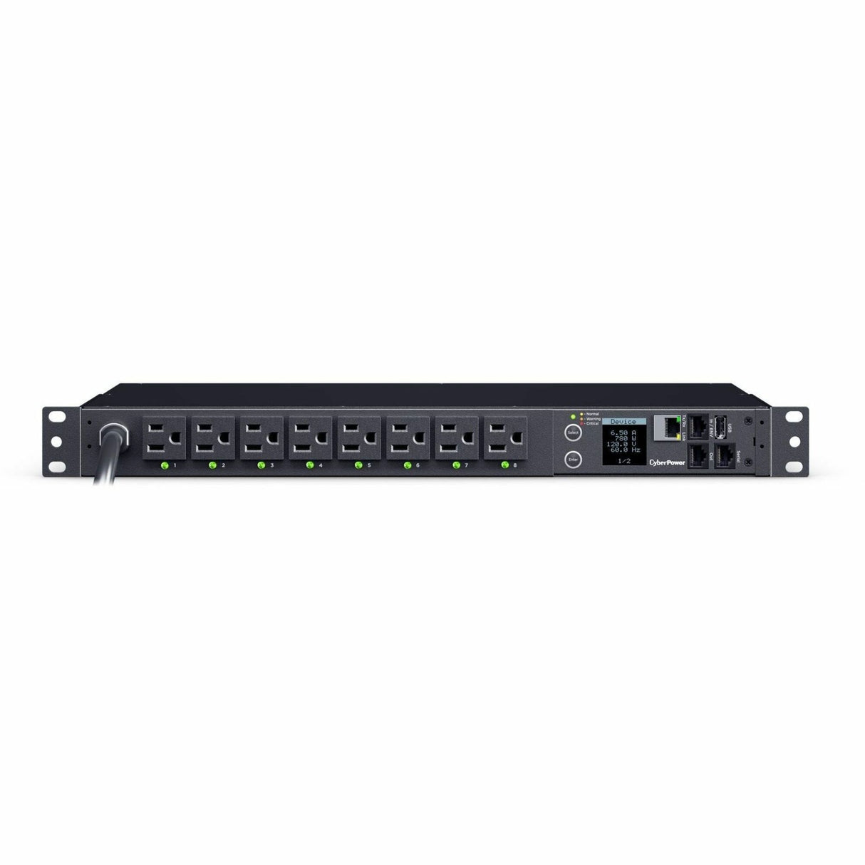 CyberPower PDU41021 Single Phase 100 - 120 VAC 15A Switched PDU — PDU41021