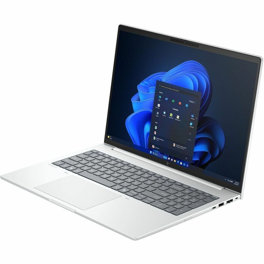 HP EliteBook 8 G1i 14" Touchscreen Notebook - WUXGA - Intel Core Ultra 5 226V - 16 GB - 512 GB SSD - English Keyboard - Glacier Silver Aluminum — BG6L7UT#ABA