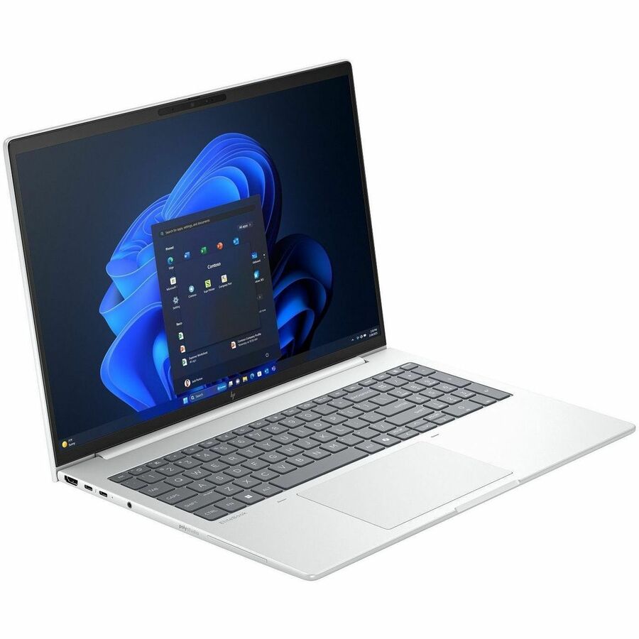 HP EliteBook 8 G1i 14" Touchscreen Notebook - WUXGA - Intel Core Ultra 5 226V - 16 GB - 512 GB SSD - English Keyboard - Glacier Silver Aluminum — BG6L7UT#ABA
