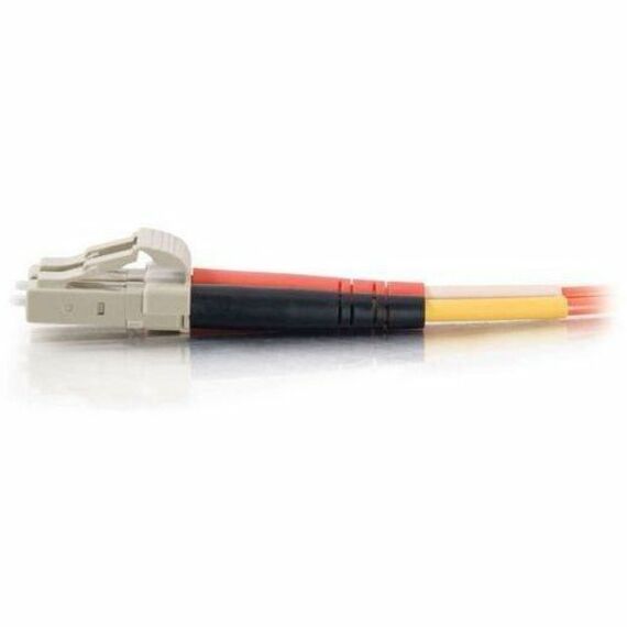 C2G 3.3ft (1m) LC-LC 62.5/125 OM1 Duplex Multimode PVC Fiber Optic Cable - Orange — 33172