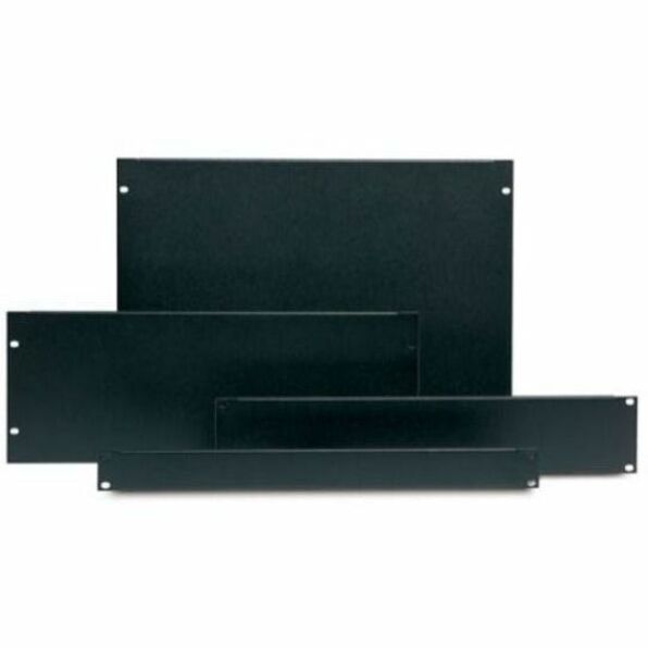 Airflow Management Blanking Panel Kit (1U, 2U, 4U, 8U) Black — AR8101BLK