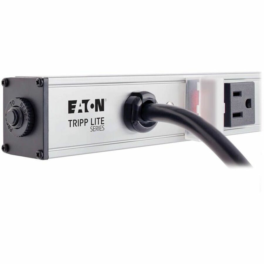 Eaton Tripp Lite Series 20-Outlet Vertical Power Strip, 120V, 15A, 15 ft. (4.57 m) Cord, 5-15P, 60 in. — PS6020