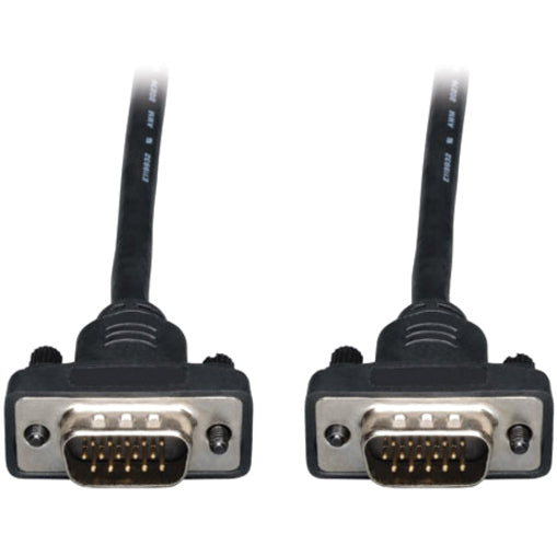 Eaton Tripp Lite Series Low-Profile VGA High-Resolution RGB Coaxial Cable (HD15 M/M), 6 ft. (1.83 m) — P502-006-SM