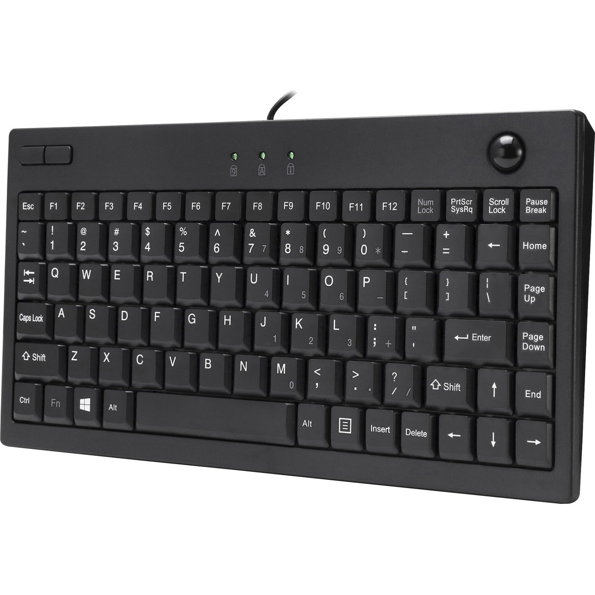Adesso AKB-310UB Mini Trackball Keyboard — AKB-310UB