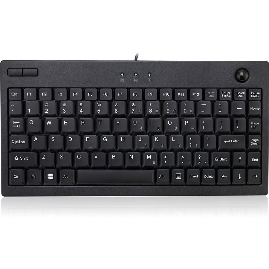 Adesso AKB-310UB Mini Trackball Keyboard — AKB-310UB