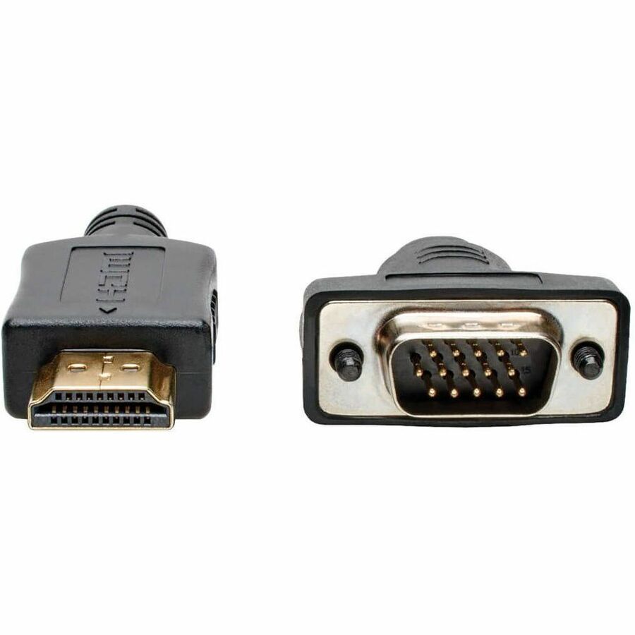 Eaton Tripp Lite Series HDMI to VGA Active Adapter Cable (HDMI to Low-Profile HD15 M/M), 15 ft. (4.6 m), TAA — P566-015-VGA