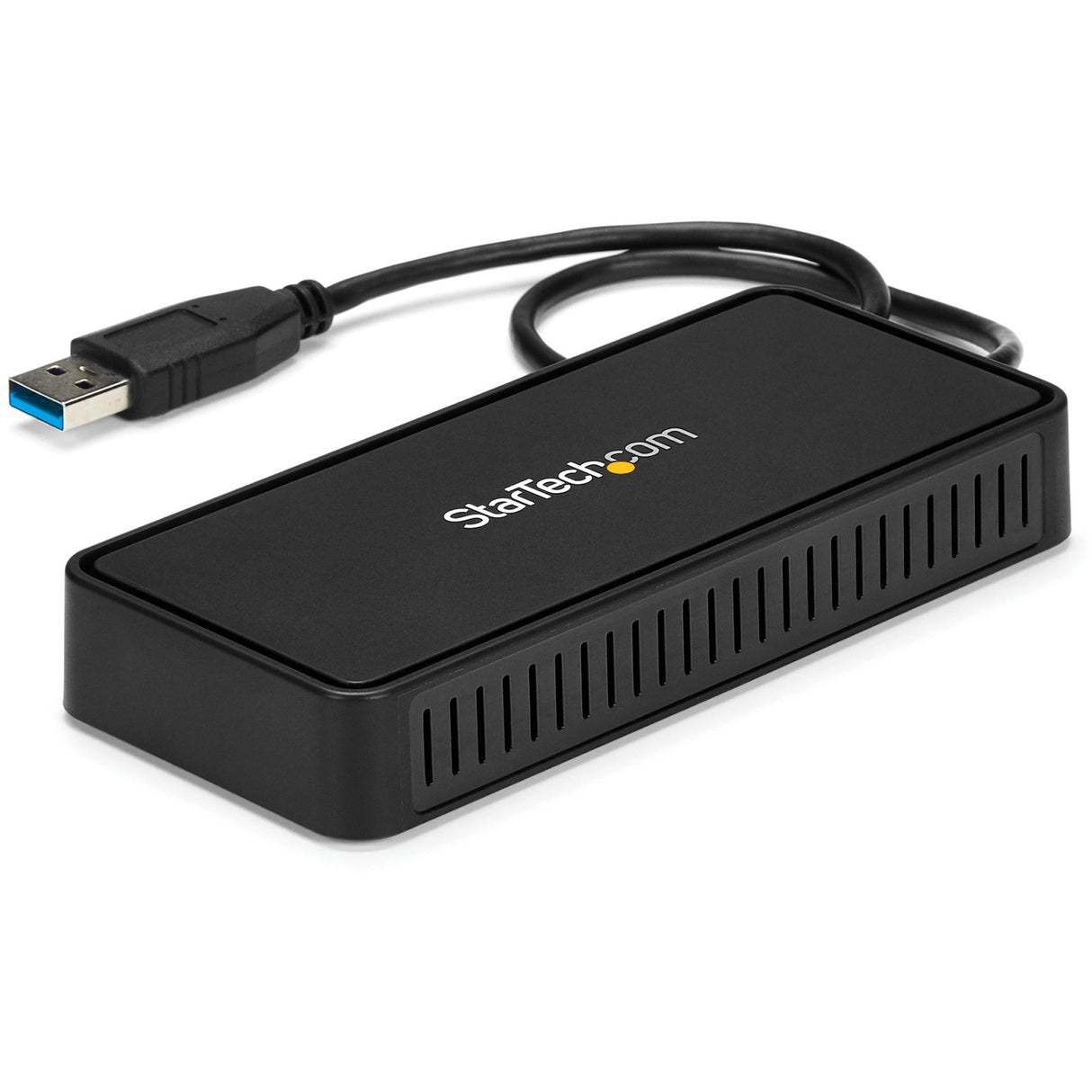 StarTech.com USB 3.0 Mini Dock - Dual Monitor USB Type-A Laptop Docking Station - DisplayPort 4K 60Hz & Gigabit Ethernet - 1' (30cm) cable — USBA2DPGB