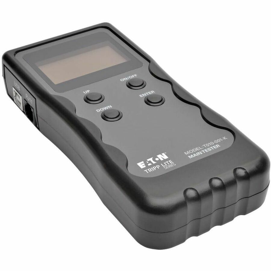 Eaton Tripp Lite Series Multi-Function Cable Tester with Wire Tracker (RJ45, RJ11, BNC, USB) — T010-001-K