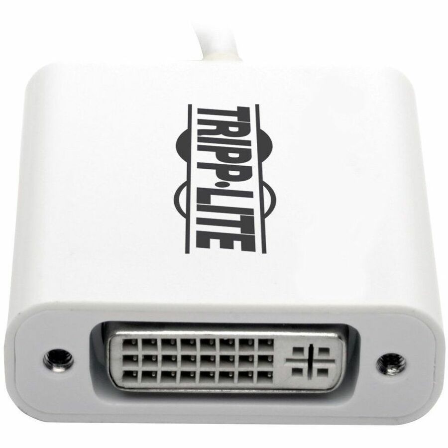 Eaton Tripp Lite Series USB-C to DVI Adapter with Alternate Mode - DP 1.2, White — U444-06N-DVI-AM