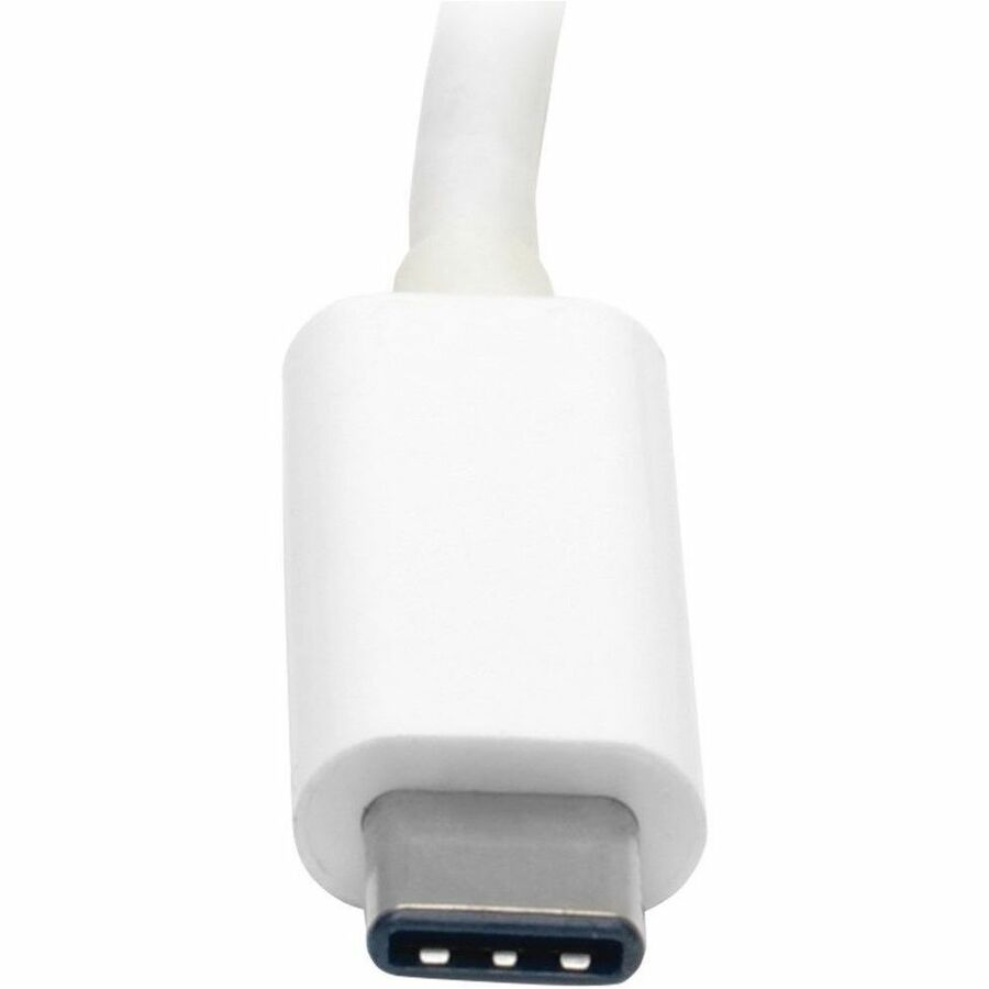 Eaton Tripp Lite Series USB-C to DVI Adapter with Alternate Mode - DP 1.2, White — U444-06N-DVI-AM