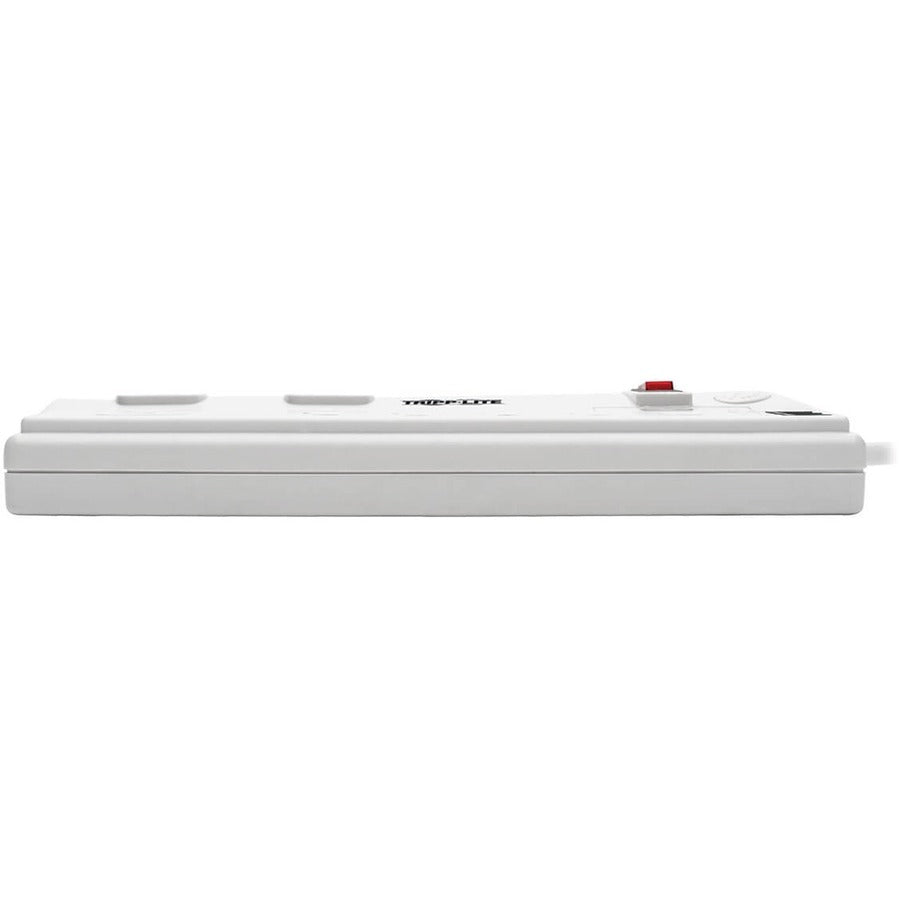 Eaton Tripp Lite Series 8-Outlet Surge Protector with DSL/Phone Line/Modem Surge Protection - 3150 Joules, 6 ft. (1.83 m) Cord, TAA — TLP806TELTAA
