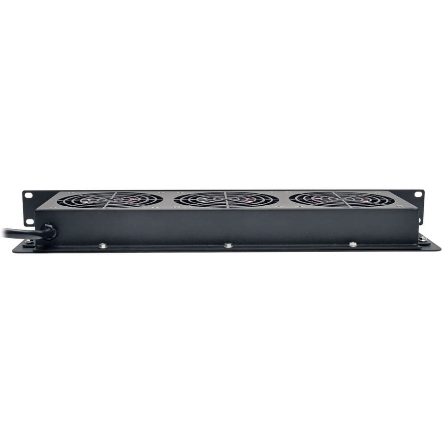 Eaton Tripp Lite Series SmartRack 1U Fan Tray, 3 120V High-Performance Fans, 210 CFM, 5-15P Plug — SRFAN1U
