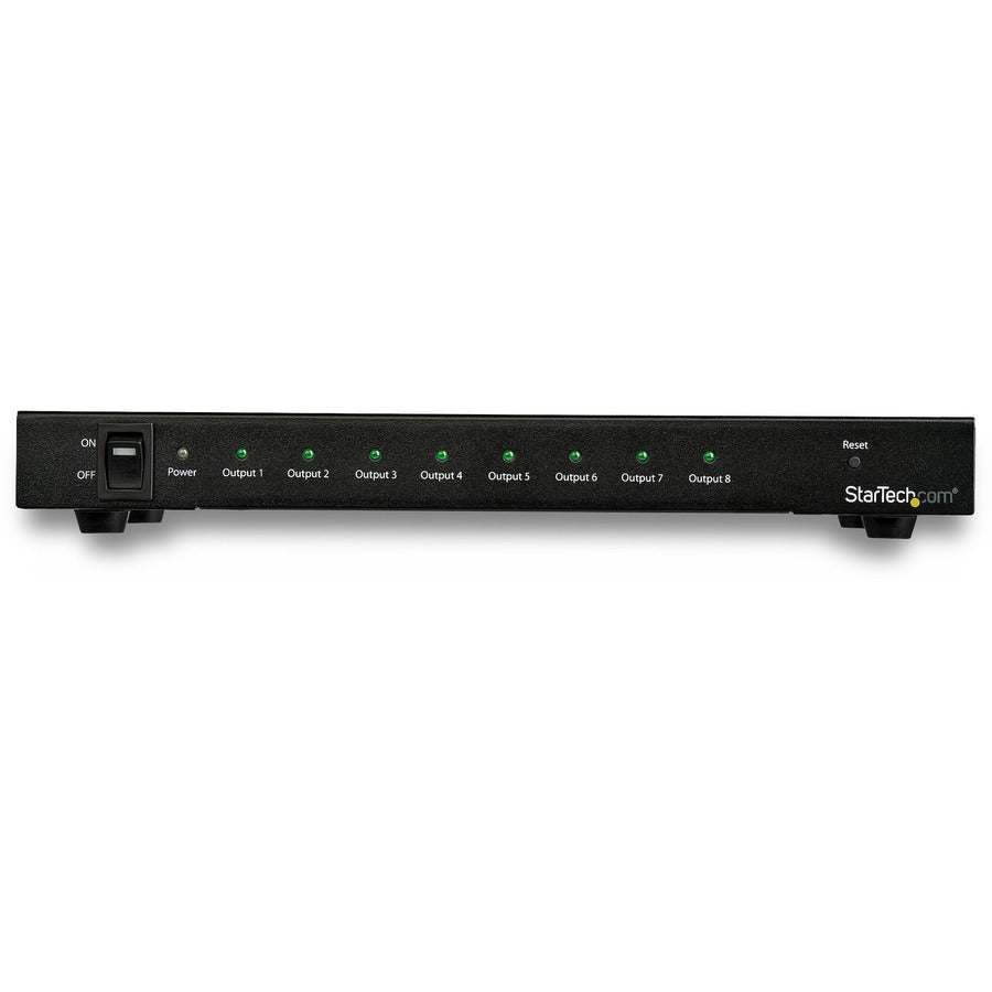 StarTech.com 8-Port 4K 60Hz HDMI Splitter - HDR Support - HDMI 2.0 Splitter - 7.1 Surround Sound Audio — ST128HD20