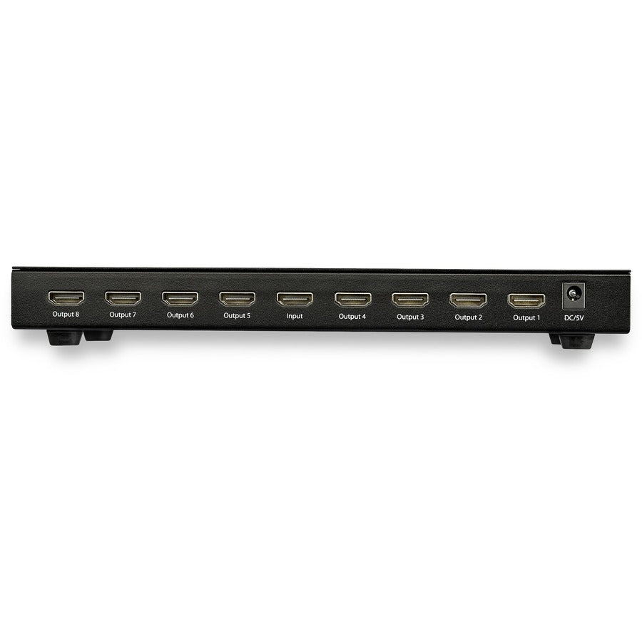 StarTech.com 8-Port 4K 60Hz HDMI Splitter - HDR Support - HDMI 2.0 Splitter - 7.1 Surround Sound Audio — ST128HD20
