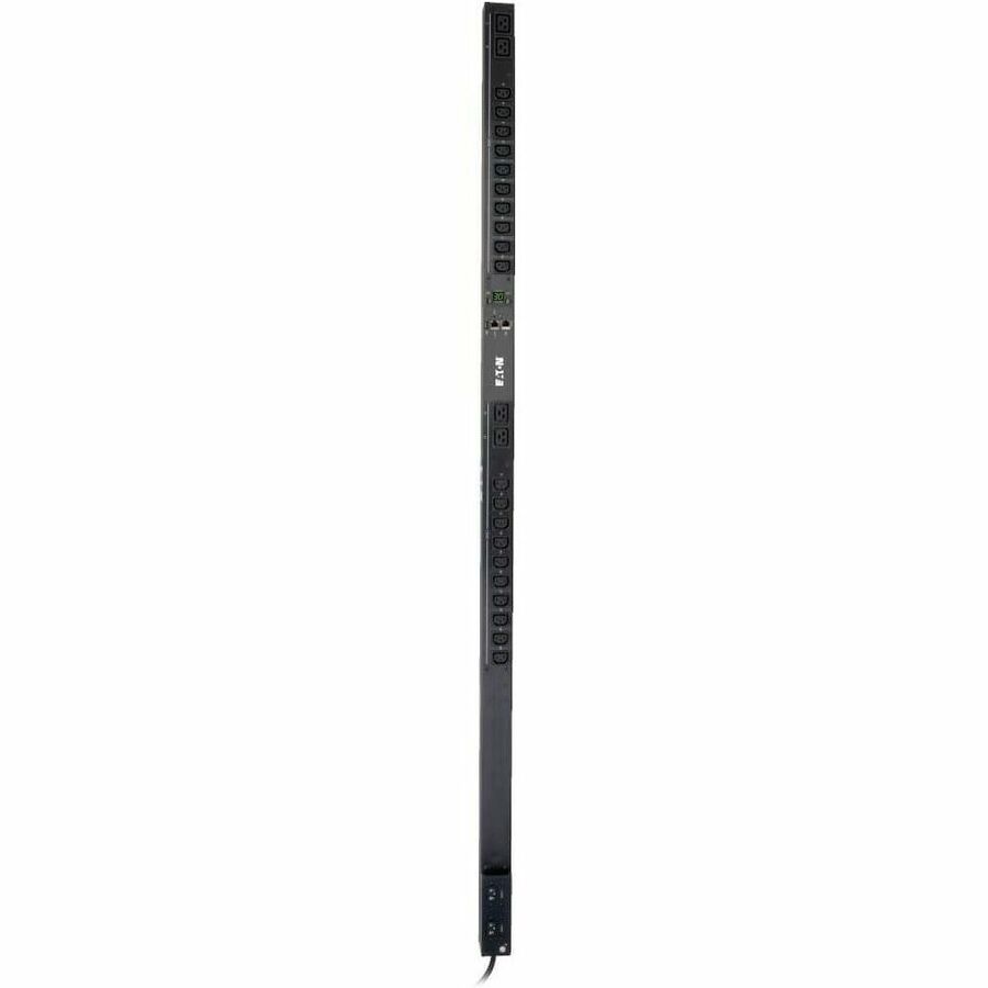 Eaton 5.5kW Single-Phase Monitored PDU with LX Platform Interface, 208/230V Outlets (20 C13 & 4 C19), L6-30P, 0U, TAA — PDUMNV30HVLX