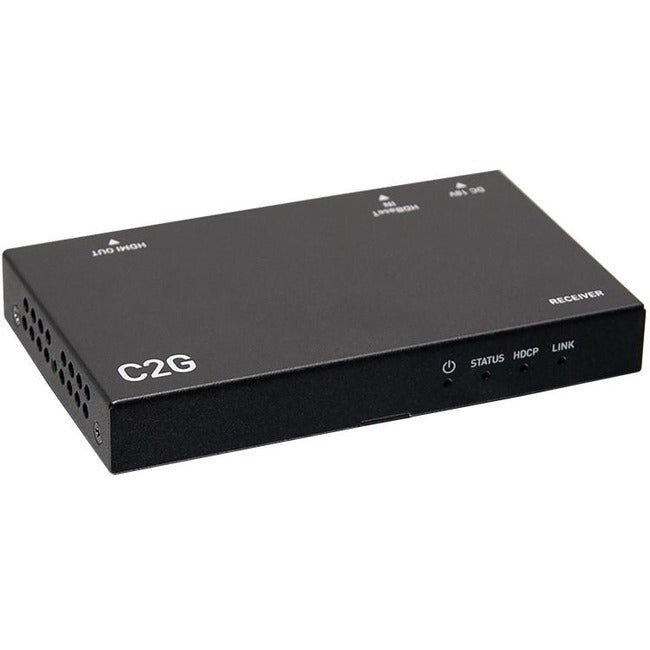 C2G HDMI HDBaseT over Cat5e, Cat6, Cat6a Extender Kit - Transmitter to Box Receiver - 4K 60Hz — C2G30010