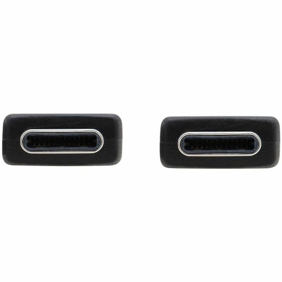 Eaton Tripp Lite Series USB-C Flat Cable (M/M) - USB 3.2 Gen 2 (10 Gbps), 5A (100W) Rating, Thunderbolt 3 Compatible, 16 in. (40.6 cm) — U420-16N-G25AFL