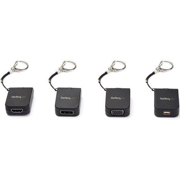 StarTech.com Compact USB C to DisplayPort 1.4 Adapter - 8K 60Hz DSC/4K USB Type-C to DP Video Converter w/ Keychain Ring - TB3 Compatible — CDP2DPFC