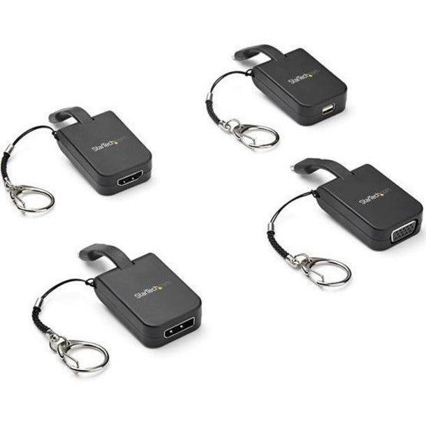 StarTech.com Compact USB C to DisplayPort 1.4 Adapter - 8K 60Hz DSC/4K USB Type-C to DP Video Converter w/ Keychain Ring - TB3 Compatible — CDP2DPFC