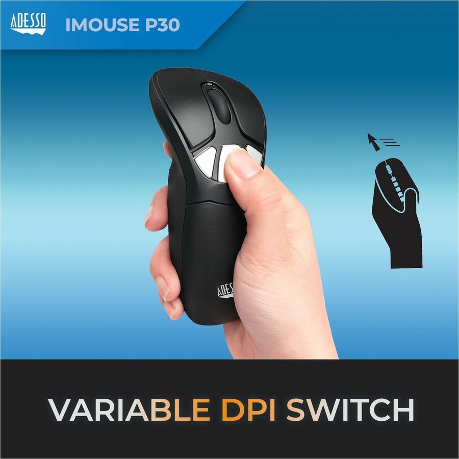 Adesso Wireless presenter mouse (Air Mouse Go Plus) — iMouseP30