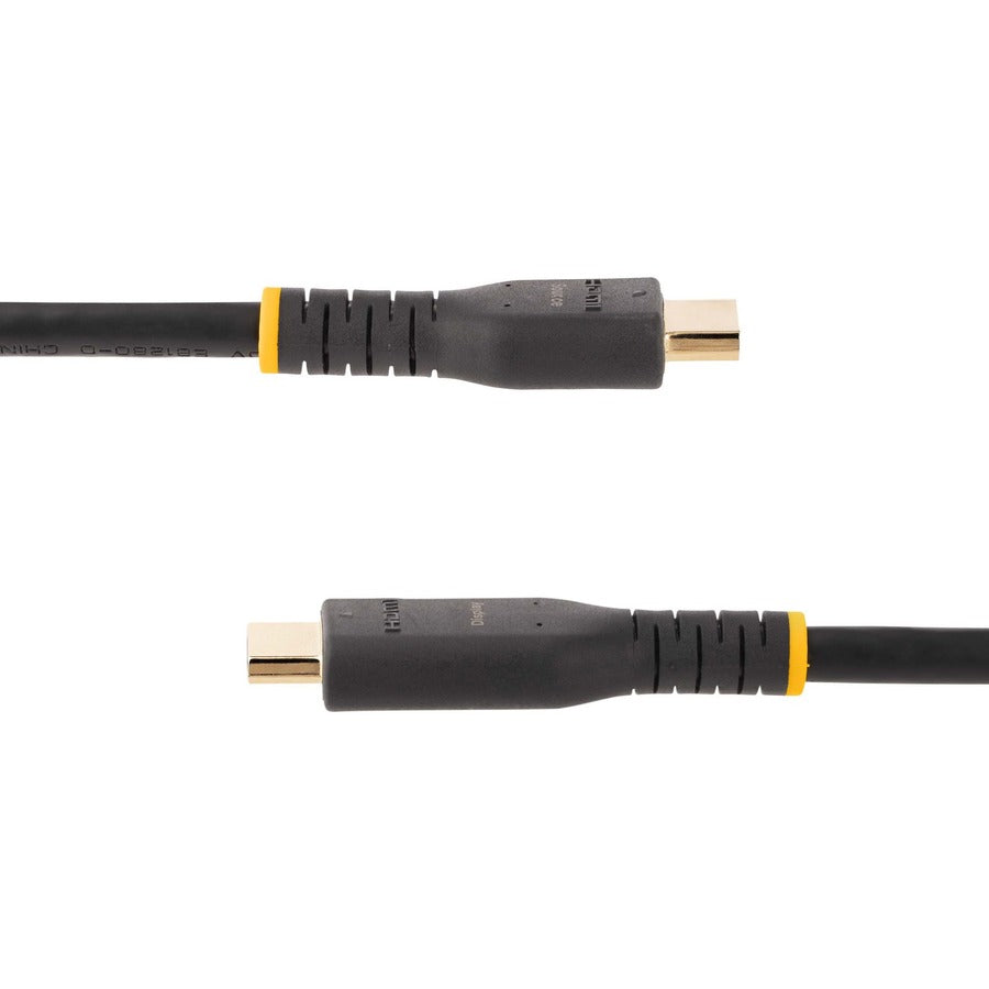 StarTech.com 10m (30ft) Active HDMI Cable, HDMI 2.0 4K 60Hz UHD, Rugged HDMI Cord w/ Aramid Fiber, Heavy-Duty High Speed HDMI 2.0 Cable — RH2A-10M-HDMI-CABLE