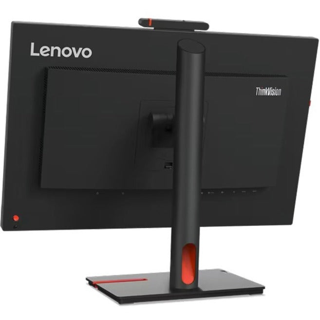 Lenovo ThinkVision T24mv-30 24" Class Webcam Full HD LED Monitor - 16:9 - Raven Black — 63D7UAR3US