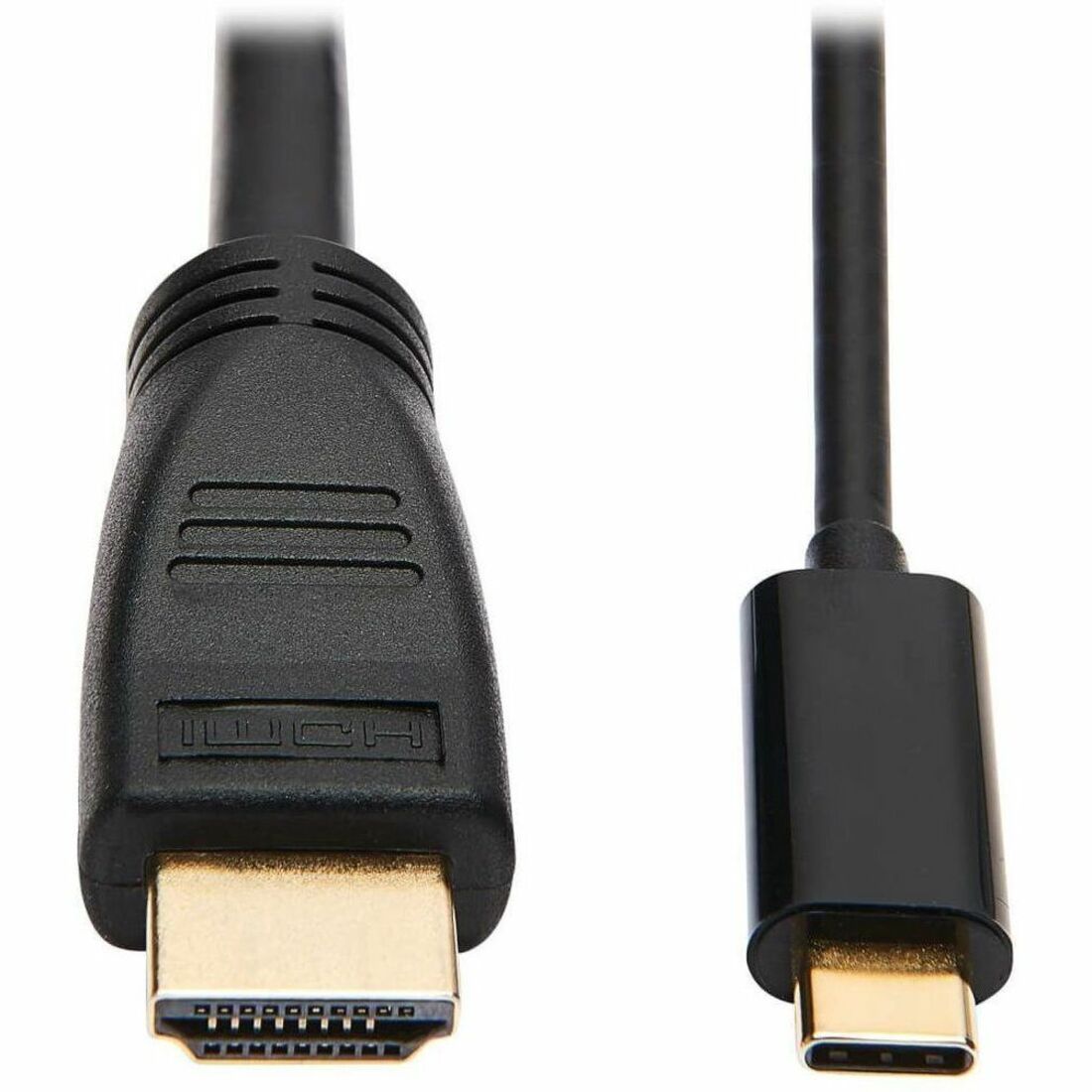 Eaton Tripp Lite Series USB-C to HDMI Active Adapter Cable (M/M), 4K 60 Hz, 4:4:4, HDCP 2.2, Mid-Cable Adapter, Black, 6 ft. (1.8 m) — U444-006-H4K6BM