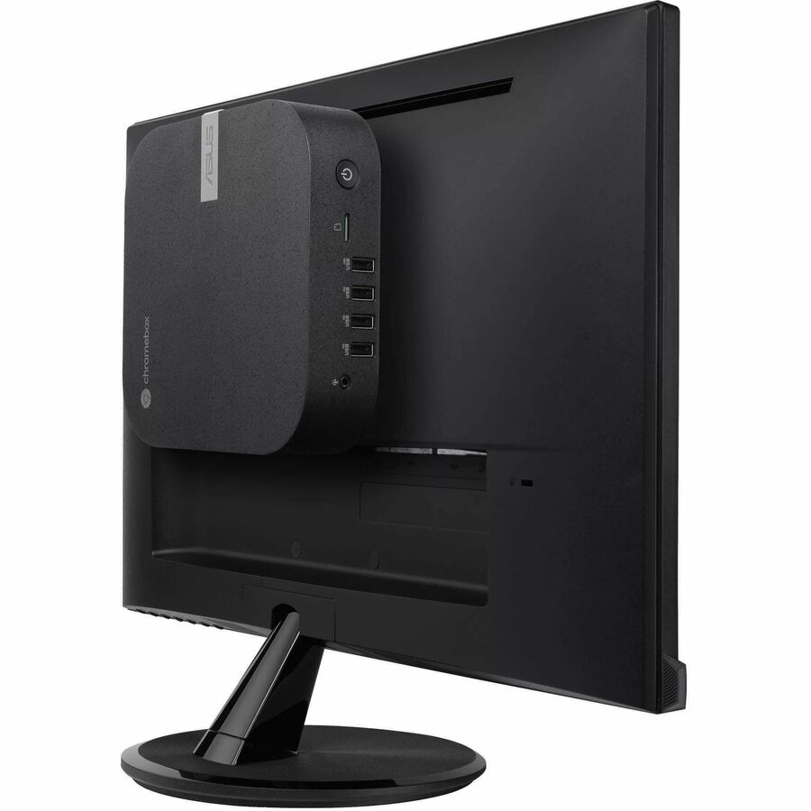 Asus Chromebox 5a CHROMEBOX5A-SC041UN Chromebox - Intel Celeron 7305 - 4 GB - 128 GB SSD - Mini PC - Eco Black — CHROMEBOX5a-SC041UN