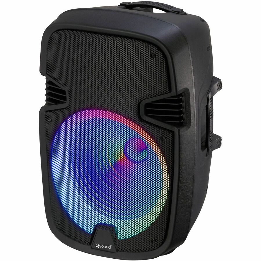 IQ Sound IQ-5715DJBT Portable Bluetooth Speaker System - 40 W RMS - Black — IQ-5715DJBT