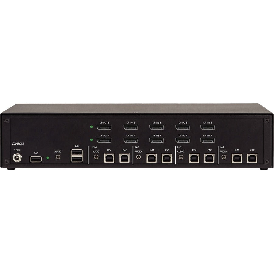 Black Box Secure NIAP 4.0 Certified KVM Switch - DisplayPort — KVS4-2004VX