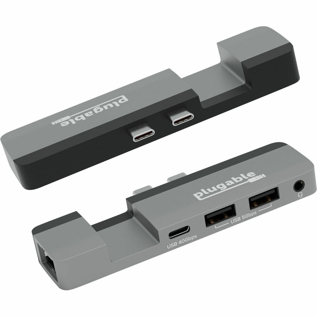 Plugable 5-in-1 USB C Hub Multiport Adapter for MacBook Pro 14/16 Inch, Macbook Air M2 — AMS-5IN1E