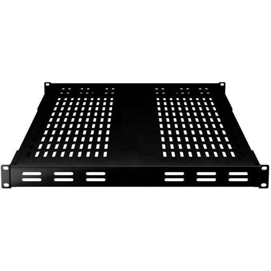 IOGEAR Adjustable Depth Heavy Duty Fixed Rack Shelf - Vented — GRSH01