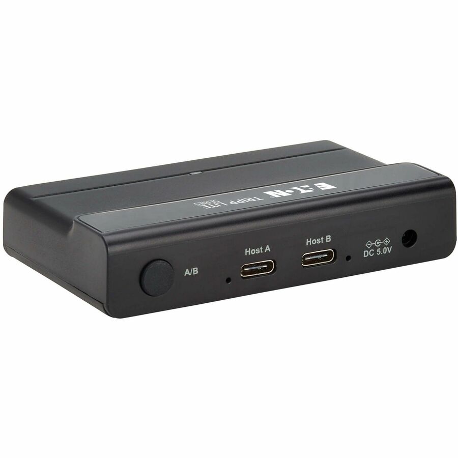 Eaton Tripp Lite Series 2x4 USB Peripheral Sharing Switch - USB 3.2 Gen 1 (5 Gbps), 2 USB-C Hosts, 4 USB-A Hub Ports — U315-2X4