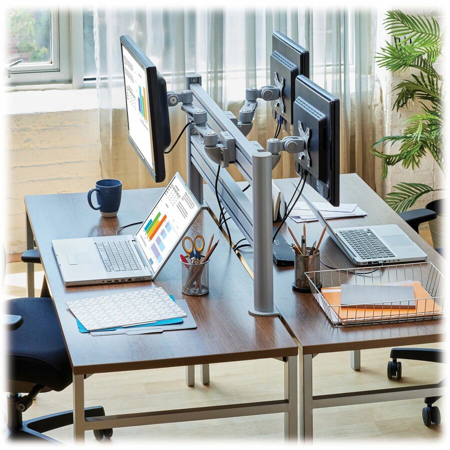 Eaton Tripp Lite Series Monitor Mount for Slat Wall System, 13" to 32" Displays, TAA — DMSW1332STAA